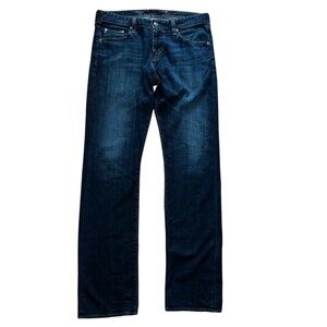 Men's AG straight leg jeans size 33X36